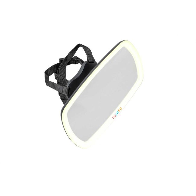 Oglinda Auto Retrovizoare cu LED 29x19 cm Tuloko TL016 BBJTL016_Negru