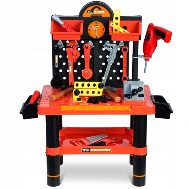 Atelier de lucru cu unelte pentru copii ricokids 772500 - rosu edeedi772500