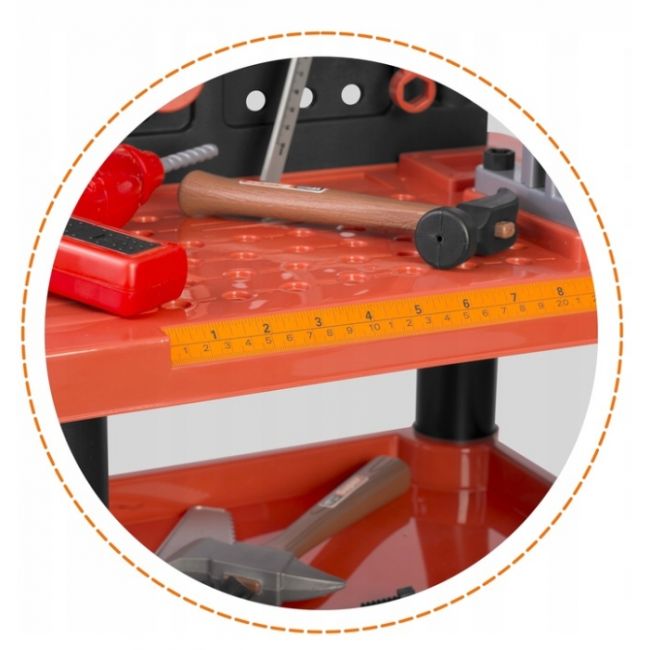 Atelier de lucru cu unelte pentru copii ricokids 772500 - rosu edeedi772500
