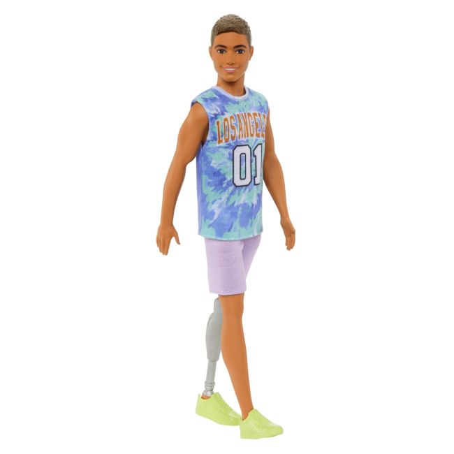 BARBIE PAPUSA BAIAT FASHIONISTAS SATEN CU UN PICIOR CU PROTEZA VIVMTDWK44_HJT11