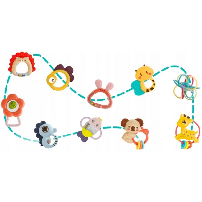 Cutie cu 10 jucarii pentru copii ricokids 773800 edeedi773800