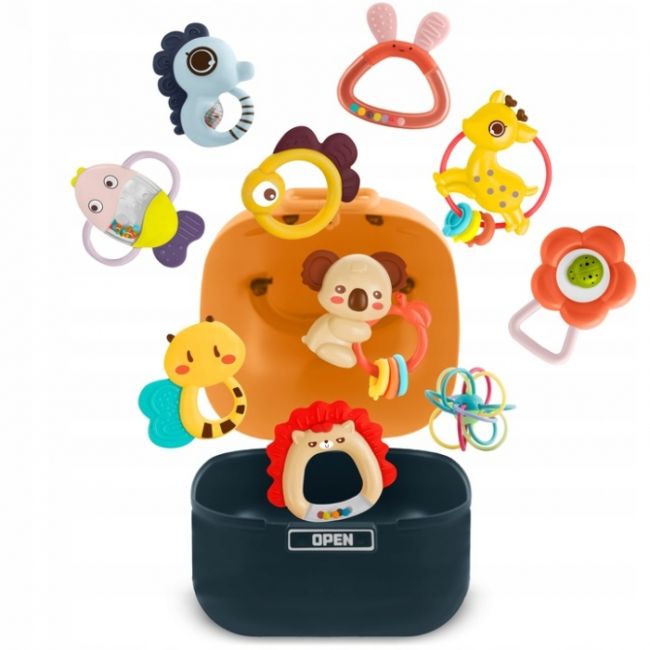 Cutie cu 10 jucarii pentru copii ricokids 773800 edeedi773800