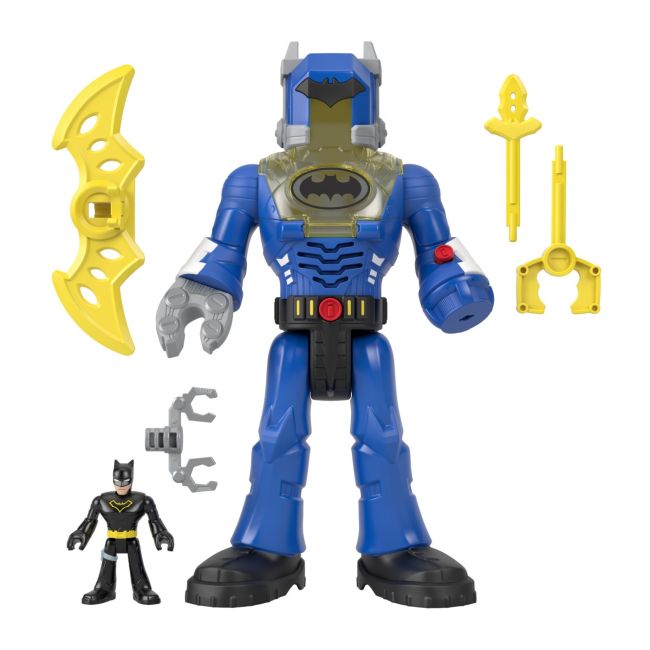 FISHER PRICE IMAGINEXT DC SUPER FRIENDS ROBOT BATMAN 30CM VIVMTHMK87_HGX98
