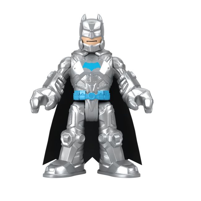 FISHER PRICE IMAGINEXT DC SUPER FRIENDS ROBOT BATMAN IN COSTUM GRI 30CM VIVMTHMK87_HMK88
