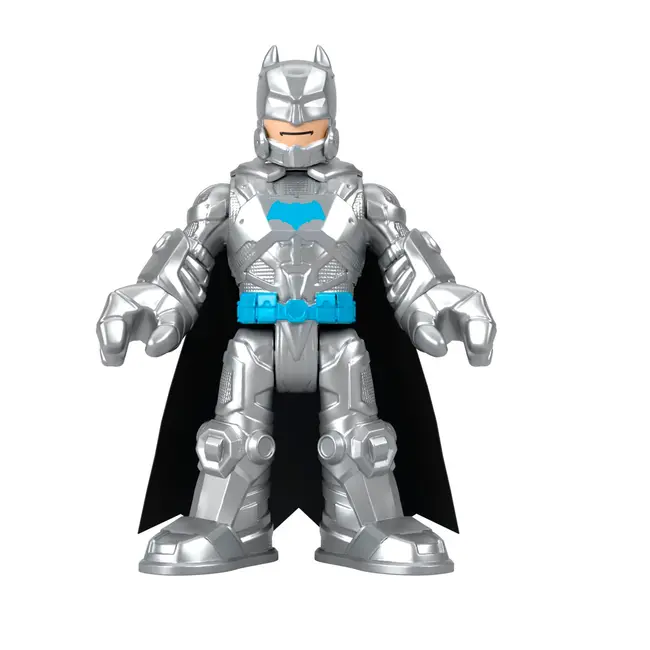 FISHER PRICE IMAGINEXT DC SUPER FRIENDS ROBOT BATMAN IN COSTUM GRI 30CM VIVMTHMK87_HMK88