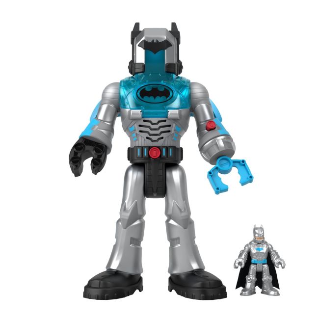 FISHER PRICE IMAGINEXT DC SUPER FRIENDS ROBOT BATMAN IN COSTUM GRI 30CM VIVMTHMK87_HMK88