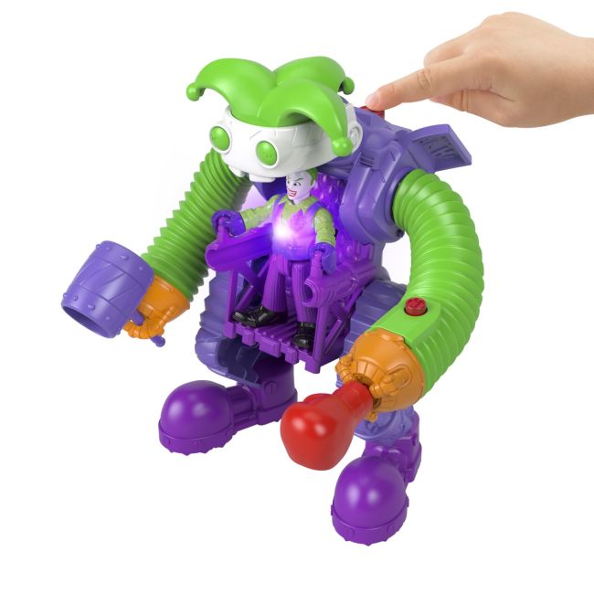 FISHER PRICE IMAGINEXT DC SUPER FRIENDS VEHICUL CU FIGURINA JOKER VIVMTM5649_HGX80