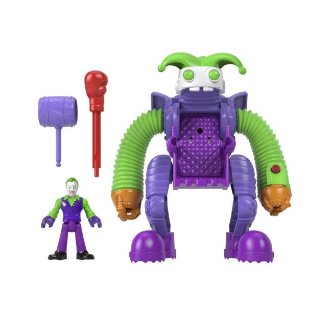 FISHER PRICE IMAGINEXT DC SUPER FRIENDS VEHICUL CU FIGURINA JOKER VIVMTM5649_HGX80