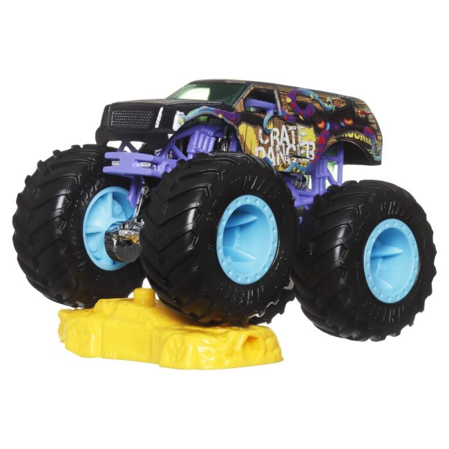 HOT WHEELS MONSTER TRUCK MASINUTA CRATE DANGER SCARA 1:64 VIVMTFYJ44_HTM61