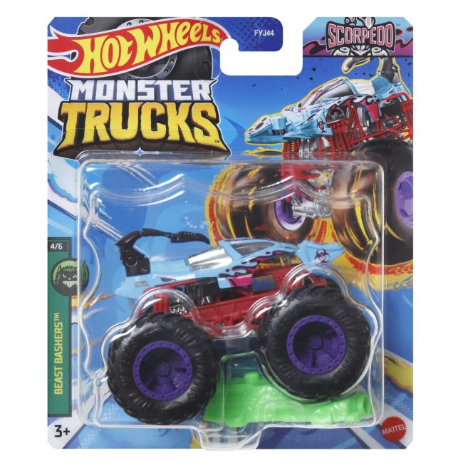 HOT WHEELS MONSTER TRUCK MASINUTA SCORPEDO SCARA 1:64 VIVMTFYJ44_HWC75