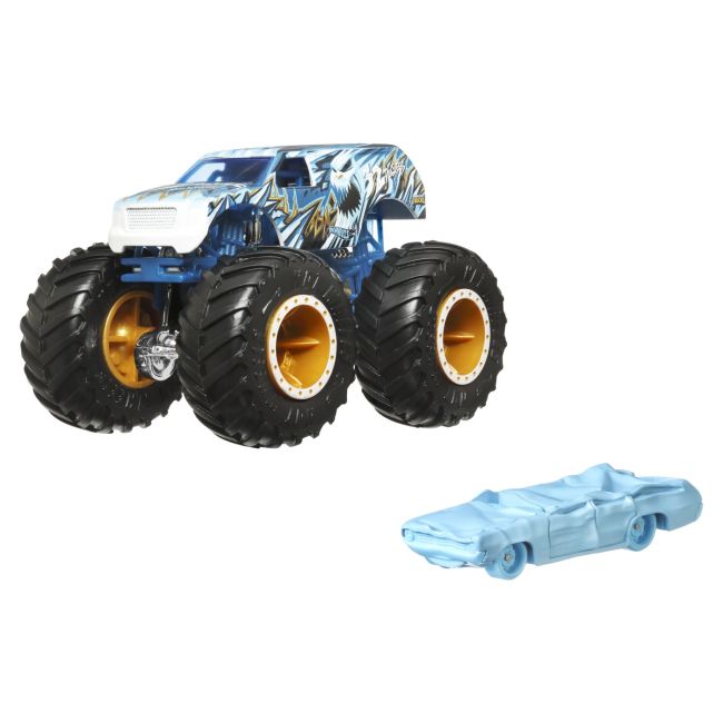 HOT WHEELS MONSTER TRUCK SI MASINUTA METALICA 32 DEGREES VIVMTGRH81_HWN35