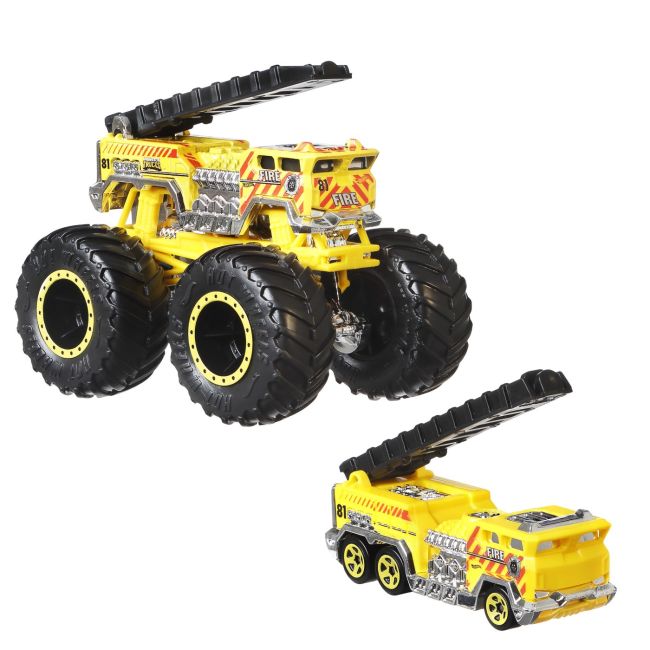 HOT WHEELS MONSTER TRUCK SI MASINUTA METALICA 5 ALARM VIVMTGRH81_HWN39