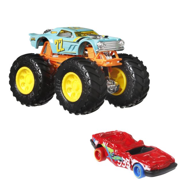 HOT WHEELS MONSTER TRUCK SI MASINUTA METALICA NIGHT SHIFTER VIVMTGRH81_HWN36