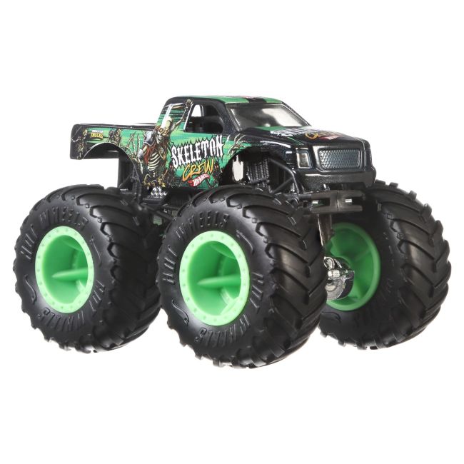 HOT WHEELS MONSTER TRUCK SI MASINUTA METALICA SKELETON CREW VIVMTGRH81_HWN44