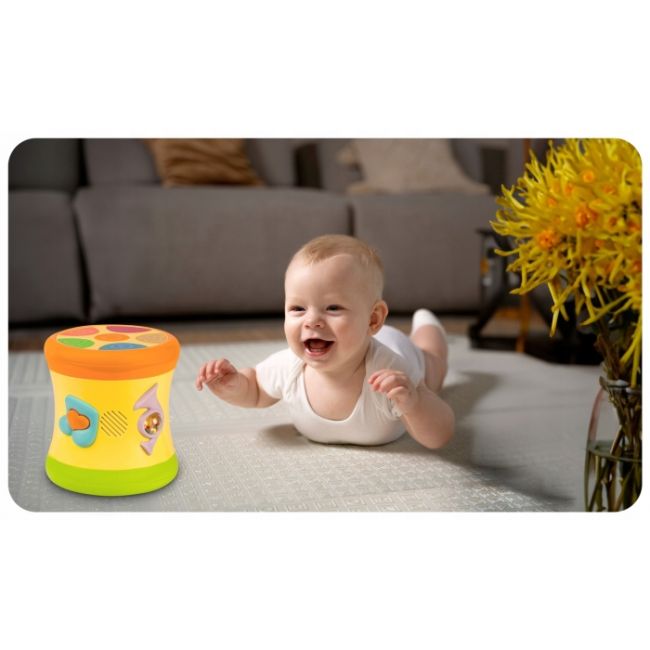 Jucarie educativa in forma de toba cu diverse sunete ricokids rk-742 edeedi774200
