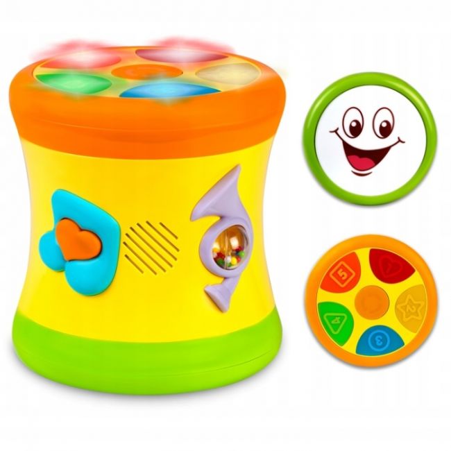 Jucarie educativa in forma de toba cu diverse sunete ricokids rk-742 edeedi774200