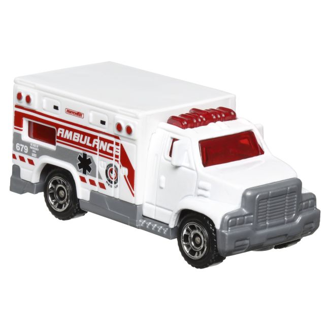 MATCHBOX SET 5 MASINUTE METALICE MBX RESCUE III SCARA 1:64 VIVMTC1817_HVT72