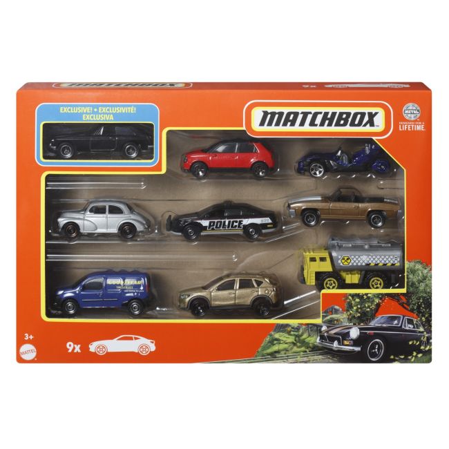 MATCHBOX SET 9 MASINUTE MGB GT COUPE 1971 VIVMTX7111_HVT87