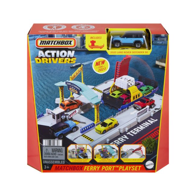 MATCHBOX SET ACTION DIVERS FERRY PORT VIVMTGVY82_HMH29