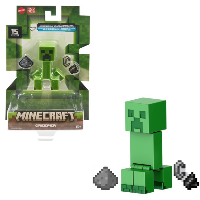 MINECRAFT CRAFT A BLOCK FIGURINA CREEPER 8CM VIVMTGTP08_HTL80