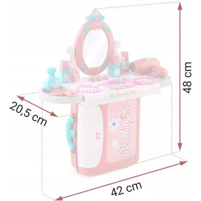 Masuta de toaleta 3 in 1 pentru copii cu accesorii incluse ricokids 773300 edeedi773300