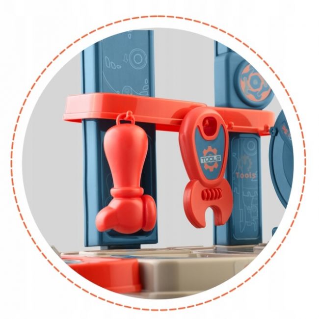 Mini atelier de lucru 3 in 1 cu unelte pentru copii ricokids 772600 edeedi772600