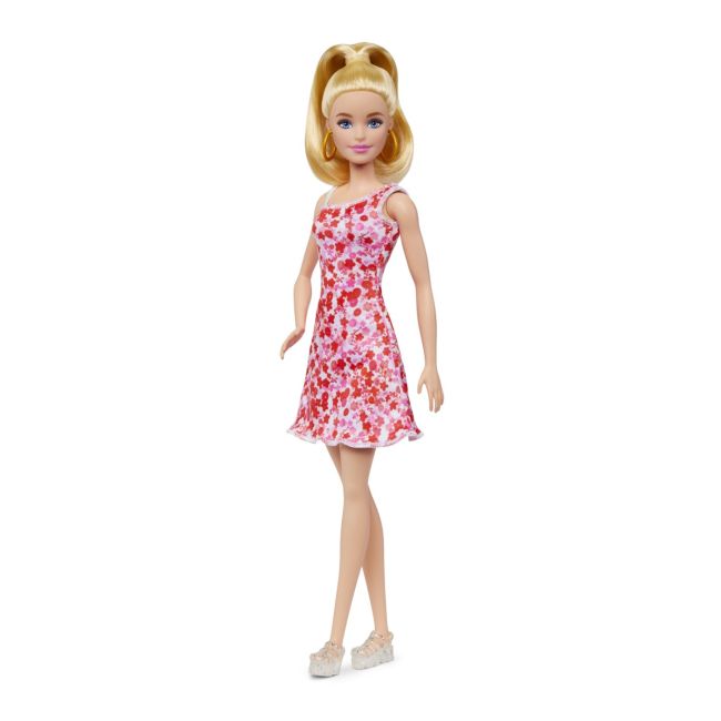 PAPUSA BARBIE FASHIONISTA BLONDA CU PARUL PRINS IN COADA VIVMTFBR37_HJT02