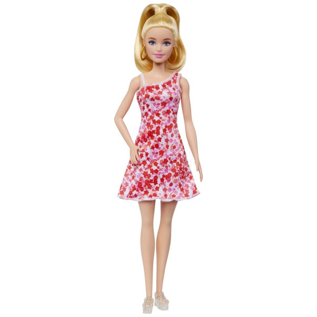 PAPUSA BARBIE FASHIONISTA BLONDA CU PARUL PRINS IN COADA VIVMTFBR37_HJT02