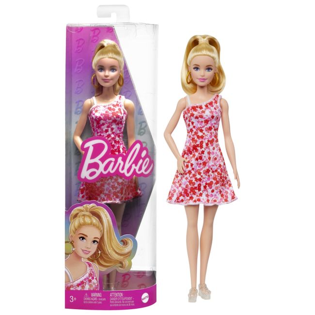 PAPUSA BARBIE FASHIONISTA BLONDA CU PARUL PRINS IN COADA VIVMTFBR37_HJT02