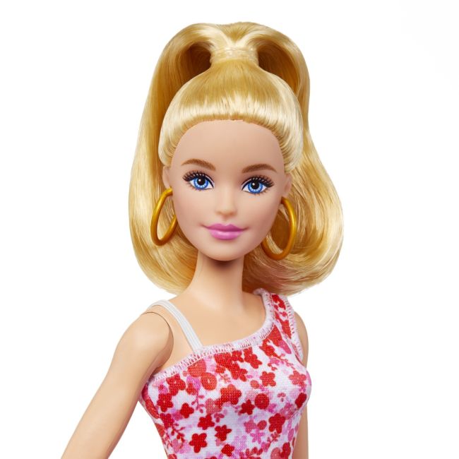 PAPUSA BARBIE FASHIONISTA BLONDA CU PARUL PRINS IN COADA VIVMTFBR37_HJT02