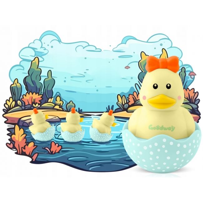 Ratusca pentru baie cu sunete ricokids rk-743 - galben edeedi774300