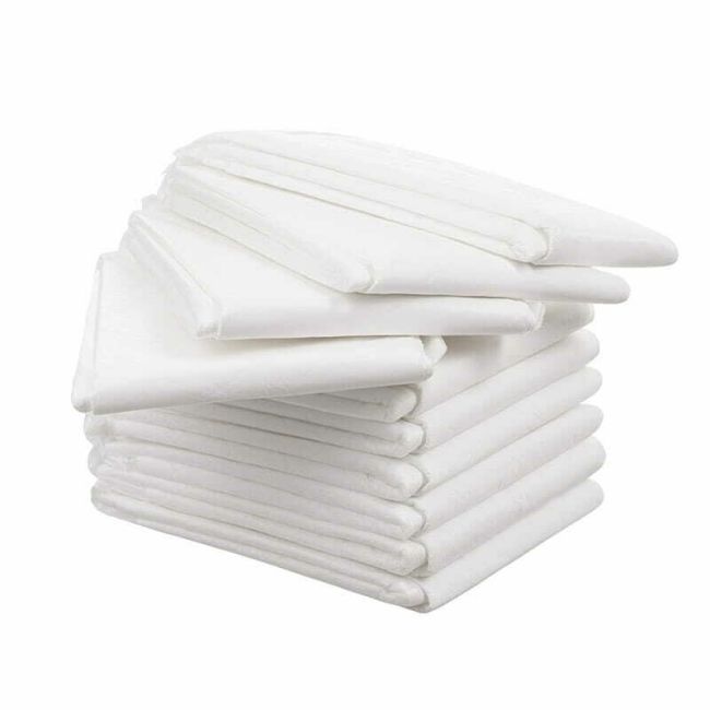 Set aleze 10 bucati, Bocioland, Impermeabile de unica folosinta, 90x60 cm BYNBOC_BL151