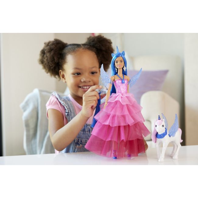 BARBIE PAPUSA BARBIE CU UNICORN VIVMTHRR16