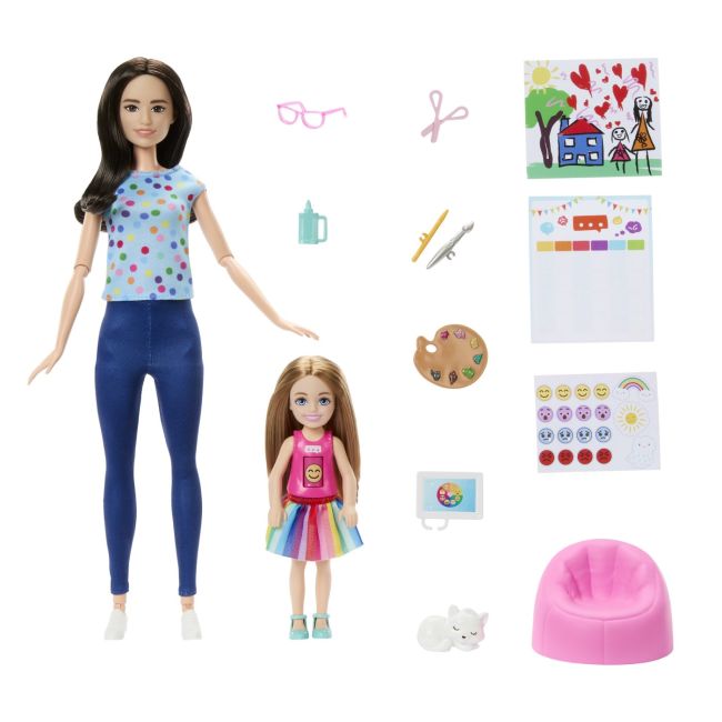 BARBIE PAPUSA BARBIE YOU CAN BE TERAPEUT IN ARTA VIVMTHRG48