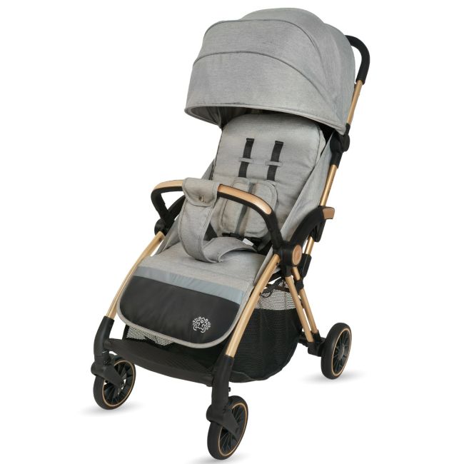 Carucior Sport AppeKids – Upp – Ultracompact, Pliere automata, De la nastere la 22kg - Powder Grey KRTAK274872