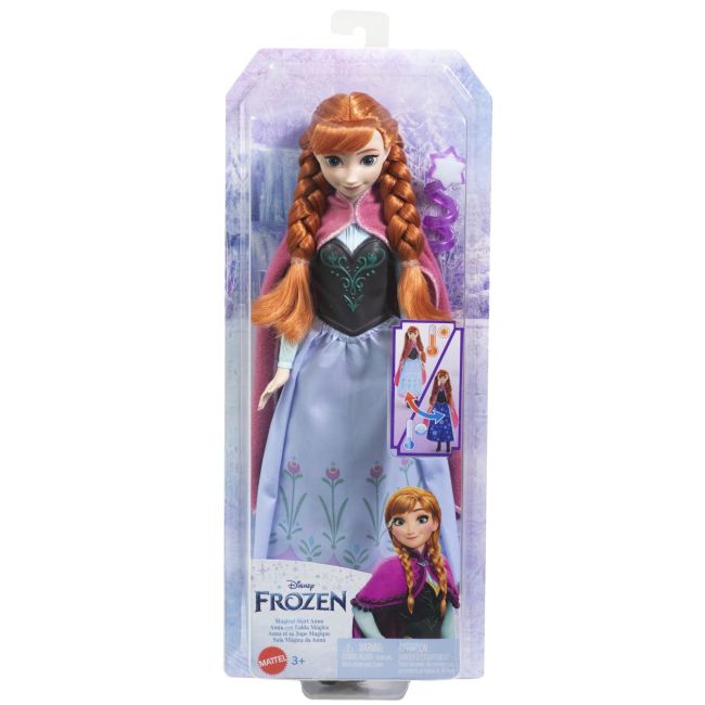 DISNEY FROZEN PAPUSA ANNA CU FUSTA MAGICA VIVMTHTG24
