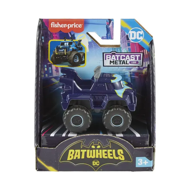 FISHER PRICE BATWHEELS MASINUTA METALICA CAMIONUL BUFF 1:55 VIVMTHML12_HML18