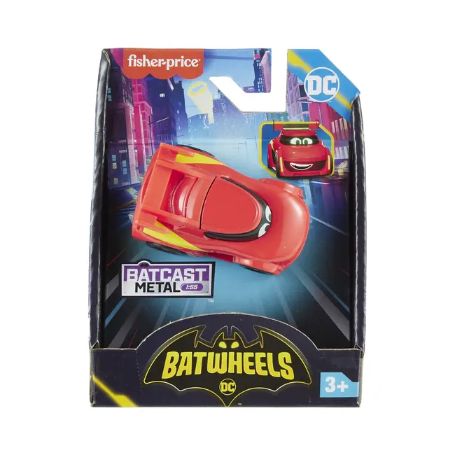 FISHER PRICE BATWHEELS MASINUTA METALICA MASINA DE CURSE REDBIRD 1:55 VIVMTHML12_HML17