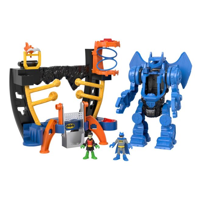 FISHER PRICE IMAGINEXT DC SUPER FRIENDS ROBOT BATMAN SI CENTRU DE COMANDA VIVMTHML02