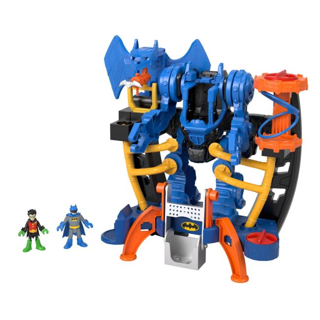 FISHER PRICE IMAGINEXT DC SUPER FRIENDS ROBOT BATMAN SI CENTRU DE COMANDA VIVMTHML02