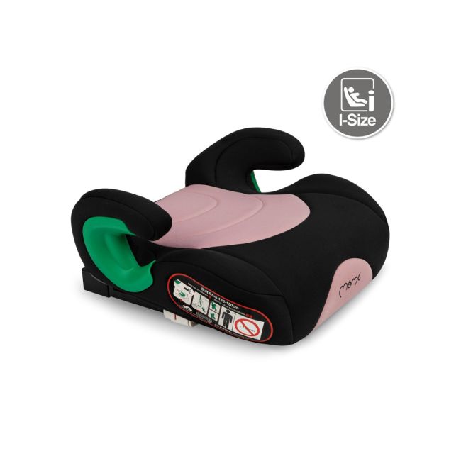 Inaltator auto cu isofix, i-size 135-150 cm , Momi Venko - Pink KRTFOSA00024