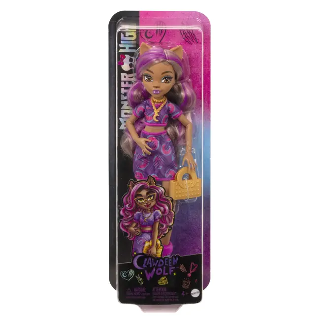 MONSTER HIGH PAPUSA CLAWDEEN WOLF VIVMTHRC12_HKY75