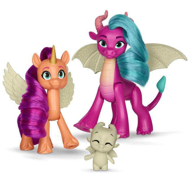 MY LITTLE PONY SET 2 FIGURINE DEZVALUIREA DRAGONULUI VIVF8702