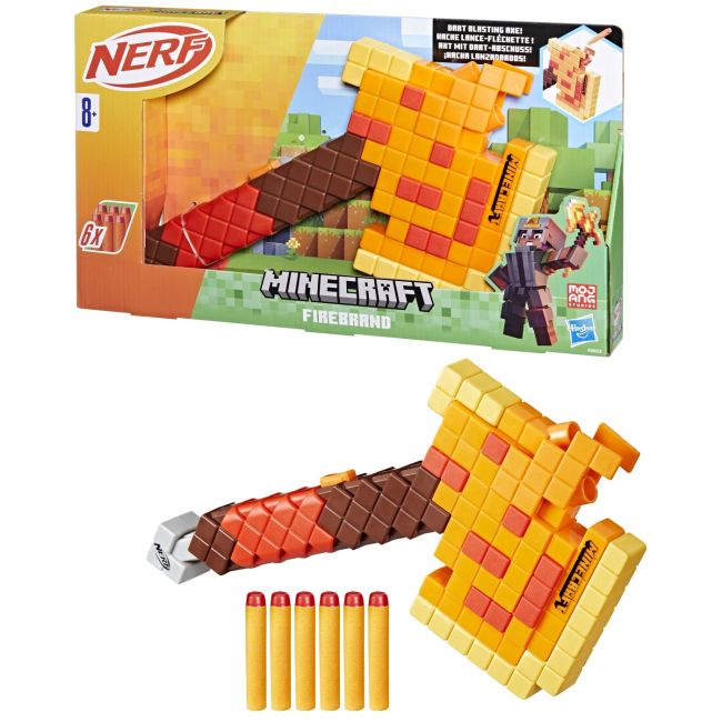 NERF BLASTER NERF MINECRAFT FIREBRAND VIVF8953