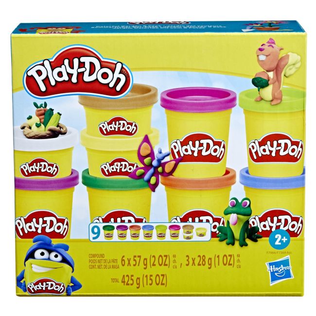 PLAY-DOH SET 9 CUTII PLASTELINA VIVF7369