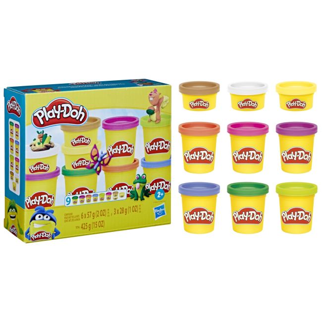 PLAY-DOH SET 9 CUTII PLASTELINA VIVF7369