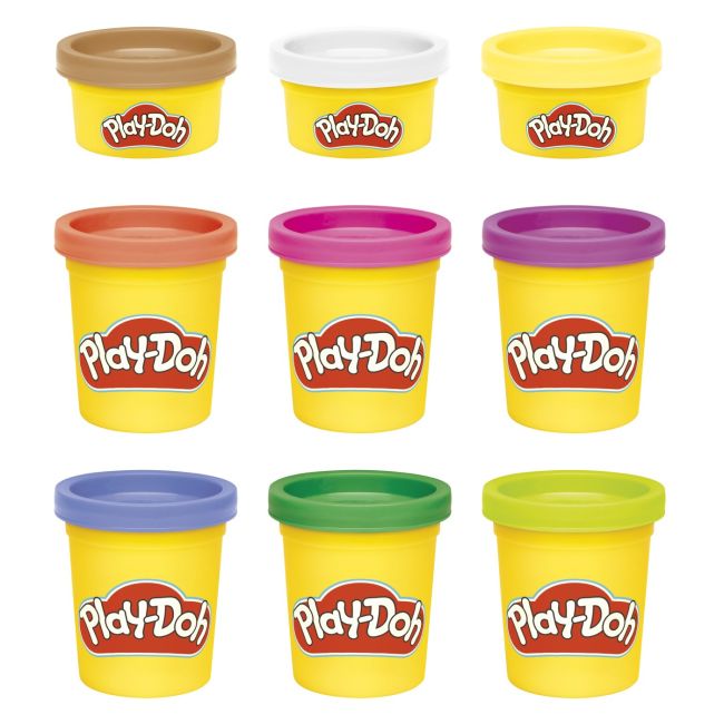 PLAY-DOH SET 9 CUTII PLASTELINA VIVF7369