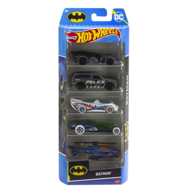 SET 5 MASINI HOT WHEELS BATMAN VIVMT1806_HTV44