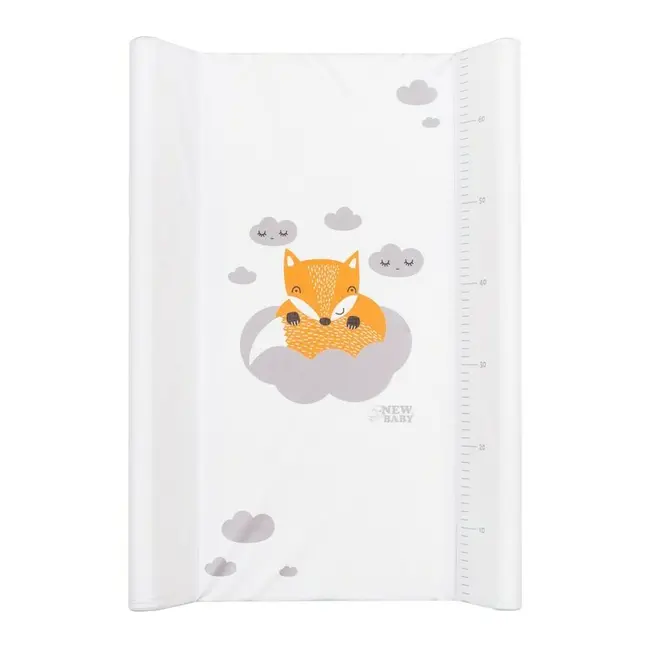 Saltea de infasat, New Baby, 50x70, Atasabila la patut, Cu taliometru, Fara substante nocive, 0 luni+, Fox BYN39088