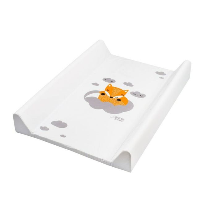 Saltea de infasat, New Baby, 50x70, Atasabila la patut, Cu taliometru, Fara substante nocive, 0 luni+, Fox BYN39088
